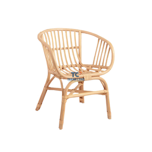 Vente en gros de nouveaux styles de chaise en rotin de haute qualité pour la décoration de café à la maison prix usine du Viet Nam - Product Image 1