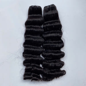 Venta al por mayor de alta calidad Remy pelo natural crudo vietnamita agua ondulado cabello humano - Product Image 1