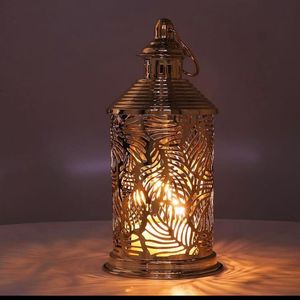 Trendy Antique <b>Brass</b> <b>Lantern</b> with Intricate Detailing and Vintage Charm for Modern Home Decor - Product Image 2