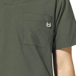 Uniformes légers d'hôpital de grande taille de chemises médicales confortables faites sur commande à vendre - Product Image 3