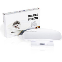 Báscula Digital Portátil para Mascotas OSCAT, Equipo Veterinario, 10 kg, 1 g, Báscula LCD para Mascotas Pequeñas, Clínica Veterinaria, Peso para Animales Pequeños