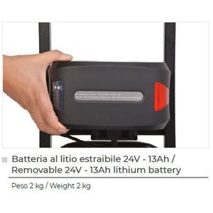 Carretilla Eléctrica para Subir Escaleras Ultralift con Plataforma Cerrada, Carretilla de Mano de Cuatro Ruedas para Compras, Almacenamiento de Herramientas, Soporte OEM - Product Image 2