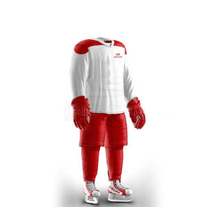 Uniforme de Hockey sobre Hielo Personalizado con Color y Logotipo, el Más Vendido, Cómodo para Adultos, 100% Poliéster, Servicio OEM, Venta en Línea - Product Image 5