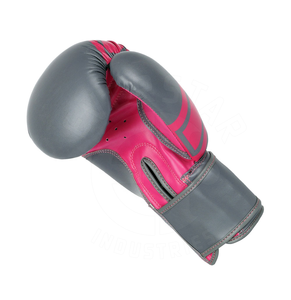 Guantes de boxeo ganadores de cuero Premium 100%, equipo de entrenamiento y Combate, color, tamaño y logotipo personalizados - Product Image 4