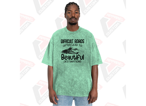 เสื้อยืดผ้าลูกฟูกผ้ายีนส์ผ้าลูกฟูกสำหรับผู้ชายซักแบบเป็นกรดสวมใส่สบายดีไซน์ทันสมัยพร้อมผ้าปะติดที่เป็นมิตรกับสิ่งแวดล้อมสำหรับฤดูร้อน - Product Image 5