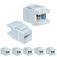 Connecteur Ethernet RJ45 femelle Cat6 - Pack de 5 - Product Image 2
