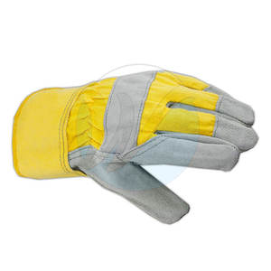 Doigt complet Gants de sécurité en gros Gants de sécurité respirants Gants de sécurité en cuir durable - Product Image 2