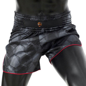 Pantalones Cortos de Muay Thai Ligeros, Duraderos, de Secado Rápido, 100% Poliéster, Ajuste Cómodo para Entrenamiento, Combate, Gimnasio, Ejercicio, Artes Marciales - Product Image 4