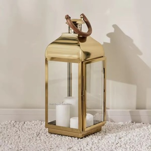 โคมไฟแขวนด้านบนทำจากแก้วและโลหะสีโรสโกลด์สำหรับตกแต่งบ้านและสวน - Product Image 4