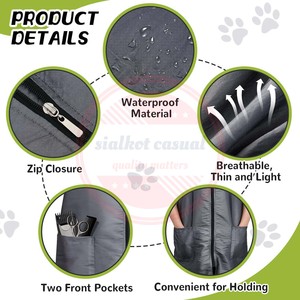 Vêtements de toilettage pour animaux de compagnie à manches courtes et à manches longues \ Veste et vêtements de toilettage pour animaux de compagnie à logo personnalisé à vendre - Product Image 6