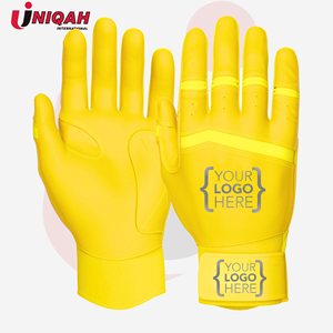 High Quality Professional Baseball/Softball Batting Gloves Men's Bilink Soft Leather Anti-Slip Durable for Baseball <b>Training</b> - Product Image 1