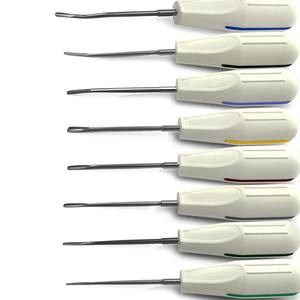 Élévateurs de racine d'extraction dentaire Différentes formes et conceptions faites d'ascenseurs de luxation d'acier inoxydable de haute qualité - Product Image 2