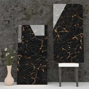 ASIANO CÉRAMIQUE Européenne Beau Motif Carreaux De Porcelaine Imprimés Numériques 600x1200mm Design Moderne Mur Intérieur Firebrick - Product Image 1