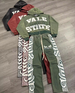 Conjunto Deportivo de Dos Piezas para Hombre, de Primera Calidad, para Gimnasio, Fitness, Entrenamiento, Chándal de Felpa Técnica, para Correr - Product Image 5