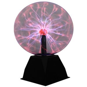 Di grandi dimensioni sfera al Plasma magica statica USB lampada magica a induzione Touch controllo vocale Glow DJ lampada 8 pollici - Product Image 1