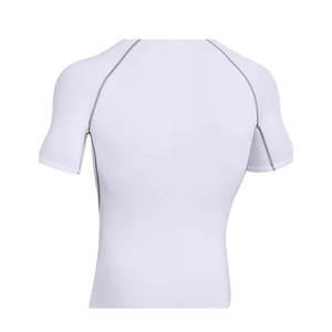 เสื้อคอมเพรสชั่นผู้ชายคุณภาพเยี่ยม ผ้าฝ้าย 100% เสื้อยืดผู้ชายทรงหลวม ผ้าเนื้อดีไซน์หรูหรา เสื้อคอมเพรสชั่นสำหรับผู้ชาย - Product Image 2