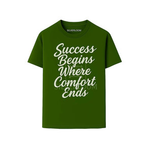 T-shirt à col rond imprimé sur mesure T-shirt décontracté en mélange de 100% coton et polyester T-shirt à coupe ample à la mode pour hommes - Product Image 1