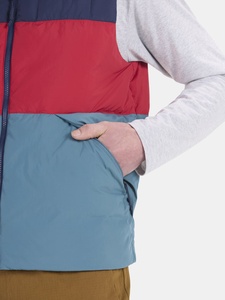 Chaqueta acolchada con capucha para hombre Abrigo largo de invierno acolchado con logotipo frontal Prendas de abrigo térmicas ligeras con estilo - Product Image 4
