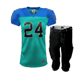 Maillot de football américain pour adultes, hommes et femmes, uniforme de match, jersey en polyester respirant 235GSM - Product Image 6