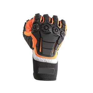 Guantes de Trabajo de Seguridad para Mecánicos, Resistentes a Impactos, Antideslizantes, para la Industria Petrolera, de TPR, para Trabajo Pesado - Product Image 2