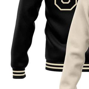 Custom Chenille Patches Embroidery Stylish Formal Front Letterman Varsity College <b>Baseball</b> <b>Jacket</b> <b>Men</b> - Product Image 6