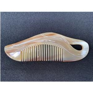 Peigne en corne de buffle 100% naturel fait à la main, peigne super peigne, vente en gros, peigne très vendu, utilisé pour les cheveux et la barbe - Product Image 2