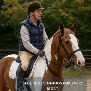 High-Quality Leather Anatomic Horse Halter | Fancy <b>Stitching</b> with Stainless Steel Buckles | Durable Equestrian Riding Gear - Product Image 5