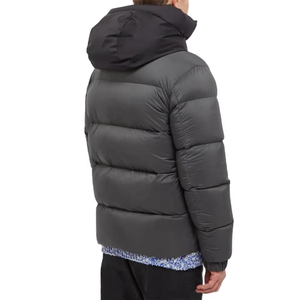 Chaqueta Acolchada para Hombre, Talla Grande, Estilo Casual Elegante, Abrigo de Invierno con Cierre de Cremallera, Servicio OEM, Chaqueta con Capucha Estampada, Chaqueta Acolchada Lisa - Product Image 3