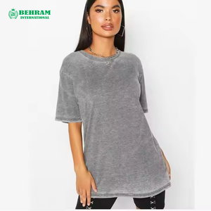 Camiseta de Verano Cómoda de Buena Calidad para Mujeres Jóvenes, Camisetas de Corte Regular para Uso Casual, 100% Algodón Transpirable, Camiseta para Hombre - Product Image 3