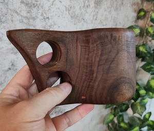 แก้วมัก kuksa ไม้เนื้อแข็งธรรมชาติสำหรับทำอาหารกลางแจ้งถ้วยชากาแฟไม้ kuksa สำหรับใช้ในบ้านต้นทุนถูกที่สุดโดยหัตถกรรมโซนการส่งออก - Product Image 5