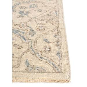 พรมขนสัตว์ถักมือขนาดใหญ่ลายเหรียญรางวัลสีเบจและสีน้ำตาลสำหรับตกแต่งห้องนั่งเล่น-Skwl-391 - Product Image 4