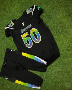 Uniformes de entrenamiento juvenil con camiseta de fútbol con logotipo personalizado al por mayor y uniformes de fútbol americano sublimados personalizados para hombres - Product Image 6