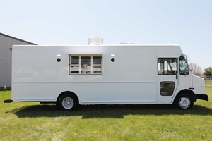 Remolque de 20 pies Workhorse Step Van Food Truck de acero inoxidable de fibra de vidrio Snacks Hotdogs Helado Caramelos Chips Comida rápida - Product Image 4