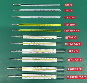 HTM01 termometer klinis bebas merkuri untuk taman rumah