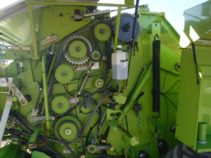 Presse à balles rondes CLAAS ROLLANT 255RC UNIWRAP d'occasion avec moteur, haute productivité, garantie de 2 ans, origine FR, pour foin, blé, paille de riz - Product Image 5