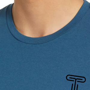 T-shirt à manches longues personnalisé de qualité supérieure T-shirt à manches longues surdimensionné 100% coton pour homme - Product Image 4