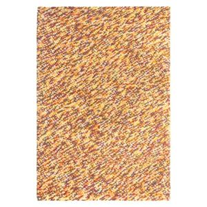 พรมปูพื้นลายจุดสไตล์เรียบง่าย ขนปุย ขนาดกลาง ทำจากขนสัตว์ 100% ป้องกันการลื่น ถักด้วยมือ สำหรับใช้ในบ้านและสำหรับการสวดมนต์ - Product Image 2