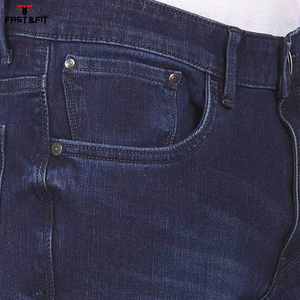 100% alta calidad Material transpirable hombres Casual Jeans 2024 último estilo liso hombres Casual Jeans - Product Image 6