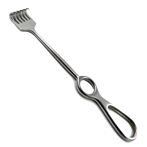 Retractor Manual Volkmann de Alta Calidad, 245 mm, Acero Inoxidable, Instrumento Quirúrgico con Certificación CE, Reutilizable para Cirugía General - Product Image 1