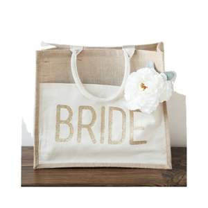 กระเป๋าผ้าปอกระเจาออกแบบได้ตามต้องการมีสไตล์เป็นมิตรต่อสิ่งแวดล้อมถุงช้อปปิ้งนำมาใช้ใหม่ได้วัสดุปอกระเจาธรรมชาติสำหรับใช้ในชีวิตประจำวัน - Product Image 1