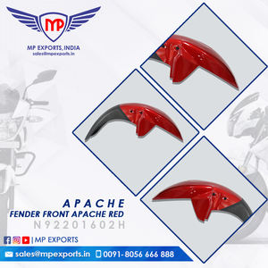 บังโคลนคุณภาพแท้หน้า Apache Red สําหรับ TVS Apache RTR 2W อะไหล่ขายให้กับไนจีเรียในราคาที่เอื้อมถึง - Product Image 3