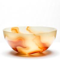 Stilvolle Harz schale mit buntem Kunst muster Hochglanz finish Ideal für dekorative Esstisch einstellungen und Tisch gebrauch