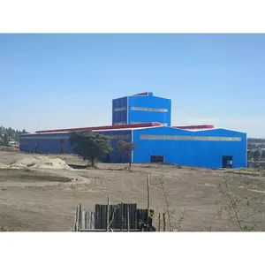 Fonksiyonel dayanıklı hafif prefabrik özel çelik yapı çerçeve döken ofis ticari binalar fabrika