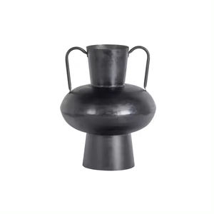 Florero de diseño único de metal de tamaño personalizado para sala de estar/hogar y oficina fabricante y proveedor de artículos decorativos a la venta - Product Image 1