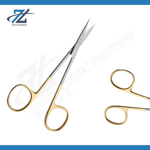 Tijeras de vestir Manual de acero inoxidable afilado/afilado recto 145mm instrumentos quirúrgicos reutilizables CE certificado cirugía General - Product Image 2