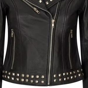 Chaqueta de Cuero Personalizada Estilo ODM para Mujer, Chaquetas de Cuero a la Moda, Ropa de Invierno Hecha a Medida, Chaqueta de Cuero PU para Mujer - Product Image 3