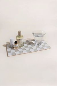 Posavasos de Mosaico de Vidrio Personalizados al por Mayor, Tapete para Bebidas con Diseño de Tablero de Ajedrez, Proveedor de Artículos de Bar, Juego de Posavasos para Tazas de Café, Protector de Calor para Tazas - Product Image 4