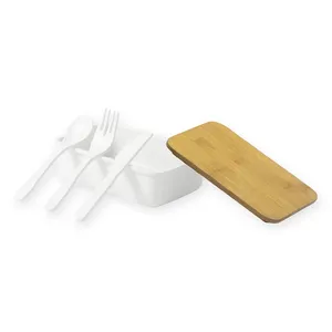 Portapranzo Personalizzato in Bambù Codula, Gadget Promozionali per la Tavola - Product Image 2
