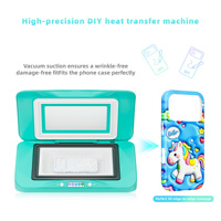 Machine d'impression de coques de téléphone personnalisées, imprimante à transfert thermique par sublimation 3D pour les magasins de téléphonie mobile, les détaillants et les entrepreneurs