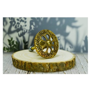 Boutons en métal arrondis à arrivée supérieure Conception de finition royale multiple pour meubles de cuisine pour boutons et poignées de tiroir en bois - Product Image 3